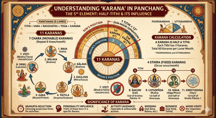 What Is Karana In Panchang Complete Guide To Karana Astrology
