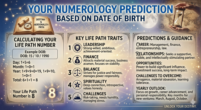 Numerology Prediction Based On Date Of Birth Complete Guide To Life Insights