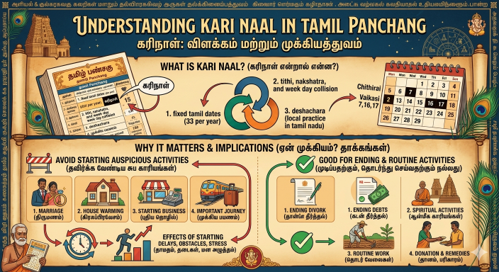 What is Kari Naal in Tamil Panchang and Why It Matters
