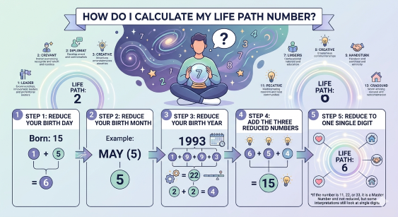 How Do I Calculate My Life Path Number Complete Numerology Guide