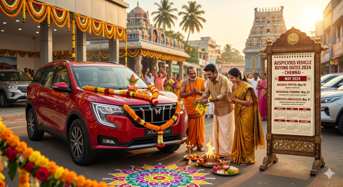 What Are the Auspicious Dates for Buying a Vehicle in 2026? Complete Vehicle Purchase Muhurtham Guide