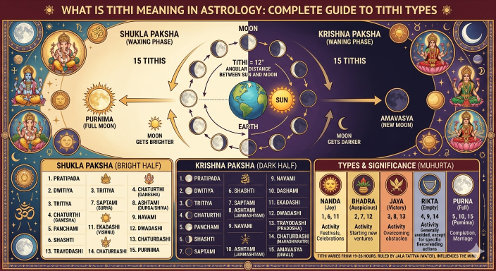 What Is Tithi Meaning In Astrology Complete Guide To Tithi Types