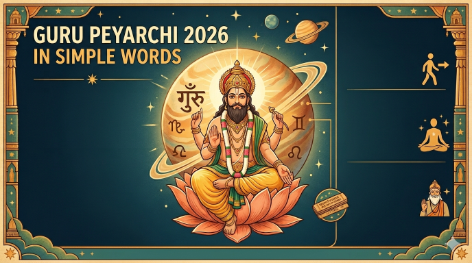 Guru Peyarchi 2026 In Simple Words: Meaning, Benefits, Effects And Predictions