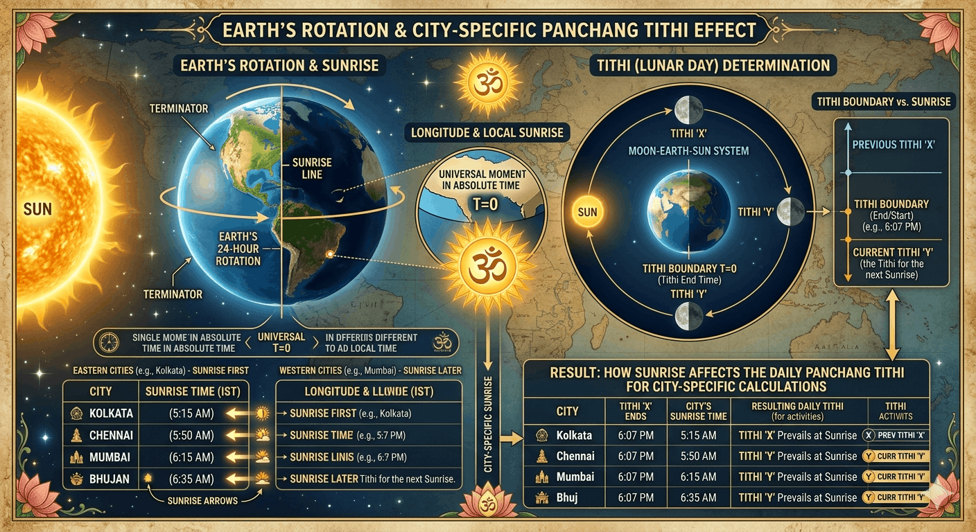 The Science of Sunrise: Why Your Local Panchang Changes Everything