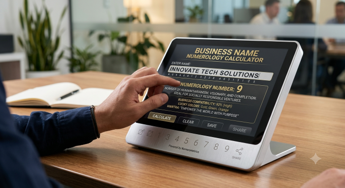 Business Name Numerology Calculator For Success Complete Guide To Choosing A Lucky Business Name